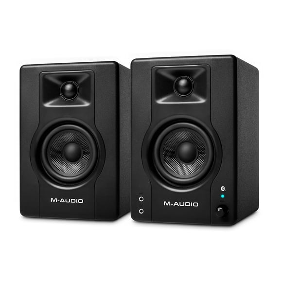 Monitores de estudio M-AUDIO BX4BT de 4,5 pulgadas y 120 W con Bluetooth