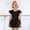 Black, variant on Dpytoraw Girls Short Sleeve Ballet Romper With Sparkly Skirt For Dance Practice And Performance Toddler Girls Leotards Size 2-3 Years