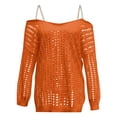 thumbnail image 5 of Beach Coverups for Women 2026 Beach Swim Cover Up Gold Strapless Beach Cover Up Dress with Hollow Out Crochet Detailing for and Holiday Wear, 5 of 5