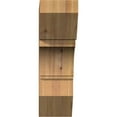 thumbnail image 2 of Ekena Millwork 5 1/2"W x 18"D x 18"H Imperial Slat Smooth Bracket, Western Red Cedar, 2 of 4