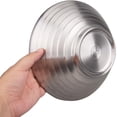 thumbnail image 5 of ABCISI Soup Bowls Ramen Bowls, SUS304 Stainless Steel Double Walled Serving Bowl for Udon Soba Pho Salad Cereal, Heat Resistant Food Serving Bowl Kitchen Supplies for Home Restaurant, 9.5-Inch(2 Pcs), 5 of 8