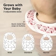 thumbnail image 4 of Baberos para bebés KeaBabies orgánicos, paquete de 8 unidades, para la dentición de niñas y niños, 4 of 9