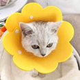 thumbnail image 3 of Collar for Cat Dog Cone Collar Anti-Bite Protection Cone Collars Dog Puppy Cat Injury Collar Adjustable Neck Cone Protector EVA Yellow M, 3 of 5