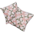 thumbnail image 7 of Pink Green White Hydrangea Pillow Covers 20x20 Set of 2 Floral Leaves Print Decorative Throw Pillowcases Outdoor Rustic Flower Farmhouse Spring Cushion Cases Decor for Home Couch Sofa Bed, 7 of 7