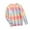 Multicolor, variant on Women Sweatshirts Trendy Ladies Crew Neck Long Sleeve Knit Rainbow Sweater Fashion Loose Tops