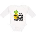 thumbnail image 3 of Inktastic Be a Pineapple In a World Full of Apples Boys or Girls Long Sleeve Baby Bodysuit, 3 of 5