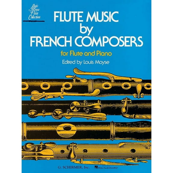Flute Music by French Composers for Flute and Piano - Flute Sheet Music Collection - Flute Music Book with Music Pieces , (Paperback)