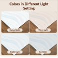 thumbnail image 7 of Design&I 5'x7' Washable Area Rug Snag-Free, Skid-Resistant Ocean Nautical Themed Gentle Curving Motifs Tones Asymmetric for Dining Room, Under Table, Home Office, 7 of 7