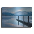 thumbnail image 1 of Luxe Metal Art 'Lake Mcdonald Dock' by Alan Majchrowicz, Metal Wall Art, 16"x12", 1 of 7