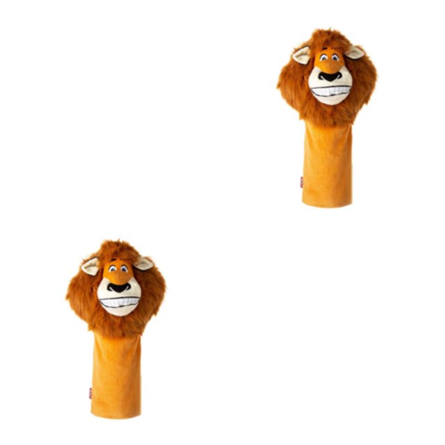 VONKY Stylish Lion Golf Headcover for Club Driver Golfer Accessory Style A 2Set