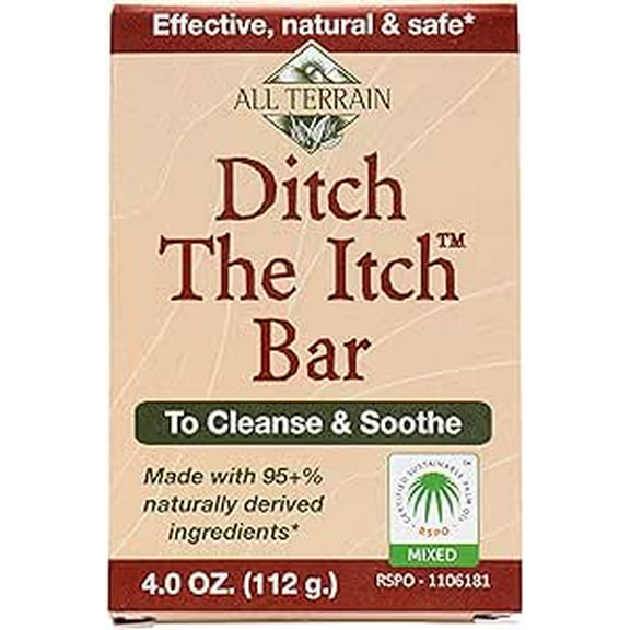 All Terrain Natural Ditch The Itch Bar Soap (4 oz.) Pack of 1