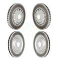 thumbnail image 1 of Genius Front Rear Coated Disc Brake Rotors Kit for Car Audi Q8 e-tron Quattro Sportback A8 with 375mm Diameter Rotor KG-101808, 1 of 9