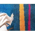 thumbnail image 5 of Unique Loom Collserola Estrella Rug Blue/Puce 8' x 11' Rectangle Abstract Urban Perfect For Living Room Bed Room Dining Room Office, 5 of 8