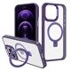 thumbnail image 1 of Entronix Funda de Anillo Transparente para iPhone 15 Plus: Carcasa con Marco de Anillo Cromado, Morada, Morada, 1 of 5