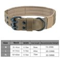 thumbnail image 1 of Durable Tactical Dogs Collar Leash Set Adjustable Military Pets Collars German Shepherd Training Medium Large Dog Accessories qym unisex, 1 of 2