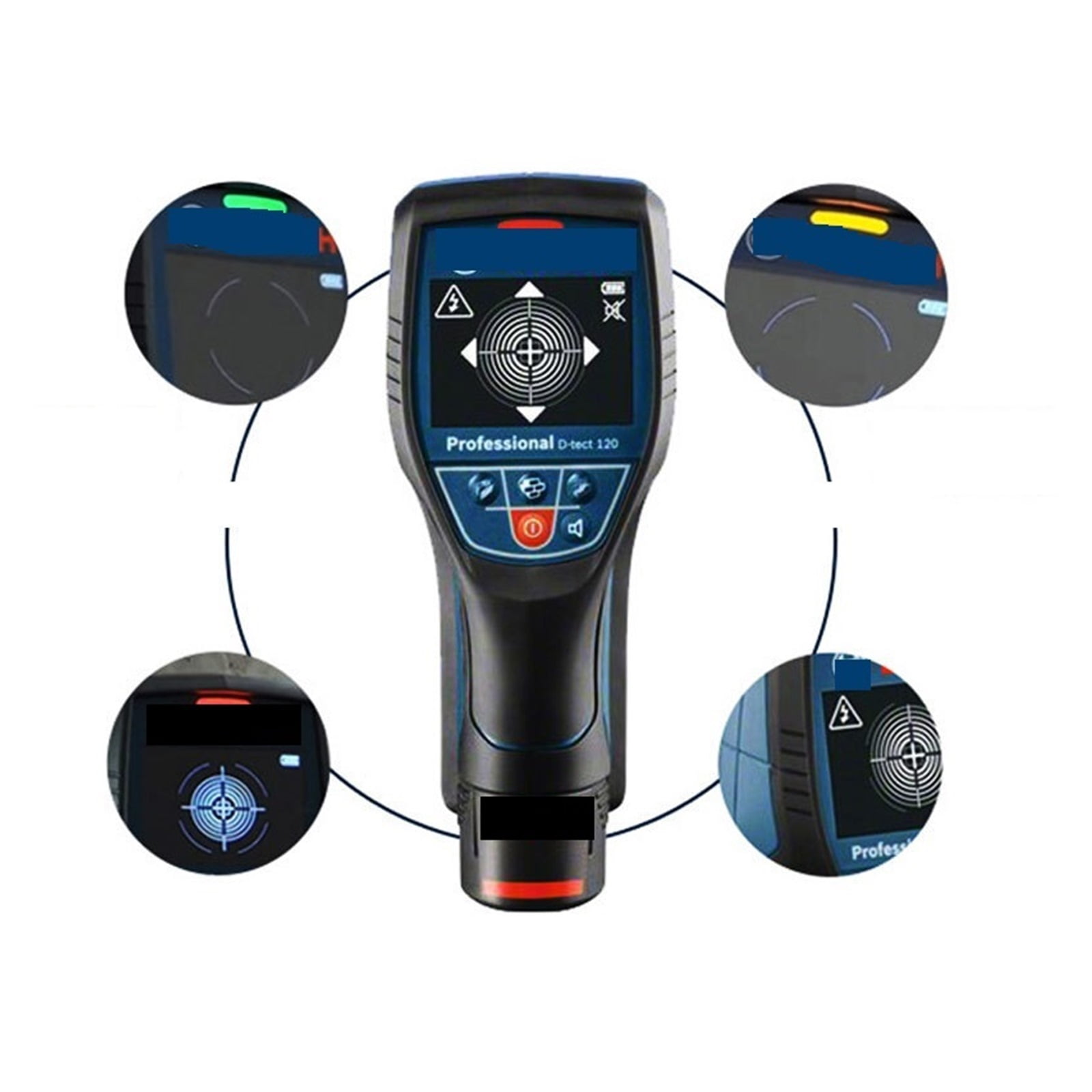 Professional Metal Detector Intuitive Radar Scanner For Almost All Materials High-precision Wall Detector ,Accurate and Quick