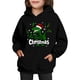 thumbnail image 4 of Sudadera con capucha para niñas y niños, sudadera de manga larga con cuello redondo y estampado de moda, jersey con bolsillo, sudadera de poliéster para niñas, 4 of 8