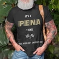 thumbnail image 3 of Pena Last Name Family Names TShirt, 3 of 6