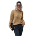 thumbnail image 1 of Suéter de mujer suelto con diseño creativo y botones de moda., 1 of 1