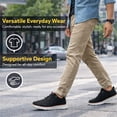 thumbnail image 4 of Ultra Comfortable Orthopedic Shoes - Comfort Feet Mens Supportive Walking Shoes, Slip On Casual Sneakers for Men, 4 of 6