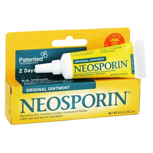 Neosporin Faster Result Antibiotic Original Ointment 0.5 Oz Walmart