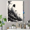 thumbnail image 4 of Qisvanset Framed Canvas Wall Art 12x16 Inch Every Knee Shall Bow Jesus Bible Sketch Wall Art, 4 of 5