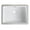X16 undercounter basin 550*400*200mm, variant on Undermount Bathroom Sink, Ceramic Lavatory Vanity Vessel Sink with Overflow, Rectangle, 20.28 * 15.16 * 7.87 inch Undercounter Basin, White (Small)