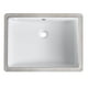 thumbnail image 1 of Lavabo Undermount para Baño, Lavabo Cerámico Blanco de 22"x16" con Desbordamiento para Tocador, Blanco, 1 of 6