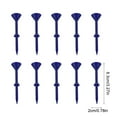 thumbnail image 3 of Zmeidao 10Pcs Golf Tees, Plastic Golf Tees, Reduced Friction & Side Spin, for Golfer Practice, 3 of 6