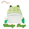 thumbnail image 5 of Squishmallow Wendy Frog Hooded Throw, Wearable Plush Pink for Kids, 5 of 5
