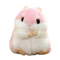 thumbnail image 1 of Hámster de peluche, cojín de animales de peluche suave, muñeca de juguete de 4 "/10 cm, juguetes de peluche de ratón, los mejores regalos de cumpleaños para niños, juguetes para bebés (rosa fuerte), 1 of 3