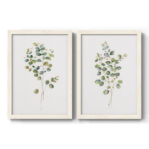 Eucalyptus I - Premium Framed Canvas 2 Piece Set - Ready to Hang