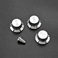thumbnail image 1 of stanreset Top Hat Switch Chrome Hats Solid Metal Kit Replacement Easily Install Musical Instrument for Basses Electric Guitar, 1 of 6