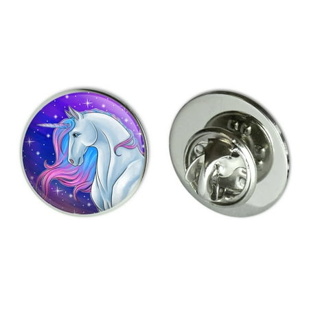 Royal Blue Metal - Majestic Unicorn Pink Purple Blue Metal 0.75