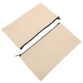 thumbnail image 1 of OULII 2Pcs Bank Bag With Zippers For Documents Security Protection Navy Blue Aluminum Alloy, 1 of 8