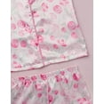 thumbnail image 7 of dELiA*s Girls' Pajama Set - 2 Piece Silky Soft Satin Button Down Sleep Shirt and Pajama Shorts (Sizes: 4-16), 7 of 7