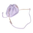 thumbnail image 4 of Portable Camera Carrying Case Digital Camera Case, PU Leather Drawstring Pouch Bag Waterproof Camera Bag with Chain Shoulder Strap for Travel Outdoor Photography, 4 of 8