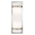 thumbnail image 2 of Minka Lavery 341-84 Sconce 17" 2 Light Wall Sconce in Nickel, 2 of 6