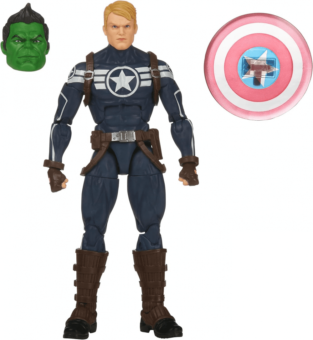 Marvel Legends Series Captain America with Motorcycle - Walmart.com