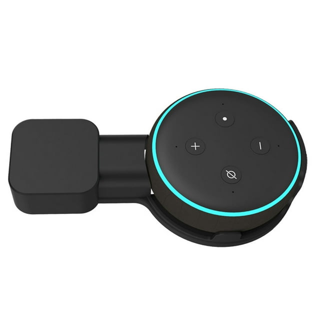 Seitruly Soporte de carga de montaje en pared para altavoz Soporte de plástico pequeño de alta velocidad Accesorios de ahorro ligeros Colgador Electrónica negro