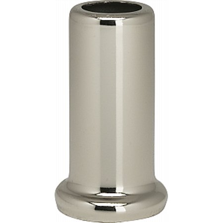 Satco Flanged Steel Neck 1-1/2in Height 7/8in Bottom Nickel Plated