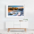 thumbnail image 2 of Waves at Coral Cove - Florida Photography Beach Ocean Coast Sunset Waves Landscape Scenic White Framed Wall Art Print 5 x 7 inches, 2 of 3