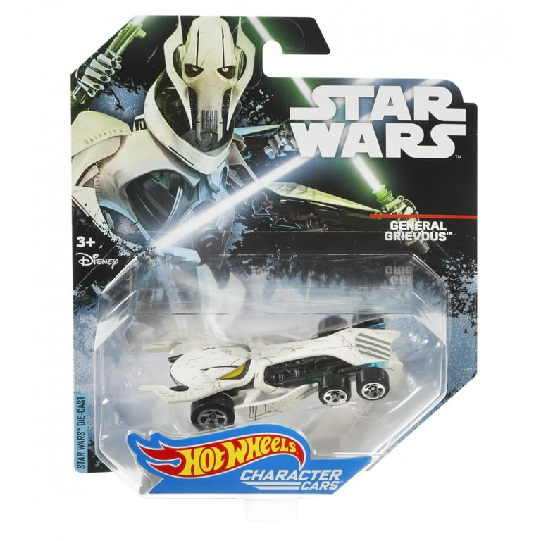 Hot Wheels Star Wars Grievous - 1:64 Scale Character Car - Walmart.com