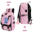 thumbnail image 2 of Cartoon Animation Casual Backpack, Cute Student School Bag, Free Charm, Hand Strap, Badge. Great Texture, Student Back to School, Gift. ﻿, 2 of 7