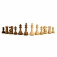 3.1" WoodenChessArt Premium Staunton DHF10 Double Weighted Chess Pieces