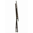 thumbnail image 4 of 28" Vintage Copper Barcelona Bistro Table by Chivari, 4 of 7
