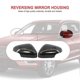 thumbnail image 4 of 1 Pair Side Mirrors Shell Frame Auto Accessories Rearview Side Wing Mirror Cover Protector For Volvo C30 T5 C70 T5 2010-2013, 4 of 4