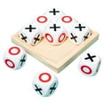 thumbnail image 1 of Juego de madera Tic TAC Toe, juegos de rompecabezas de , juego de mesa de centro clásico para rellenos de bolsas de regalos para adultos, 1 of 9