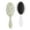 White-903, variant on Avocado Lover Hair Brush, Fresh Green Fruit Pattern Detangling Paddle Brush, Cute Kawaii Avocado Design, Healthy Art Illustration