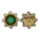 thumbnail image 1 of Anillos fluorescentes Broche de flores, regalo de joyería para mujeres y niñas Unbranded M, 1 of 3